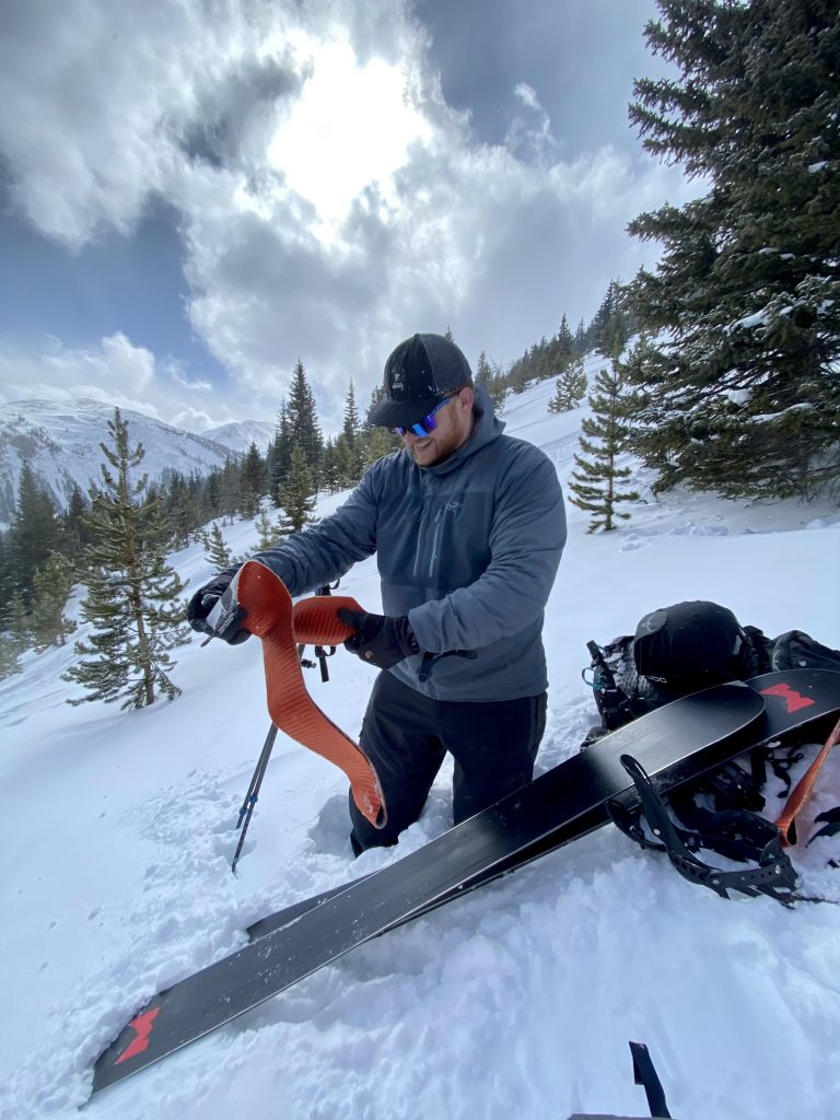 The Arcteryx Proton FL is equally at home on the skin track as it is on the descent